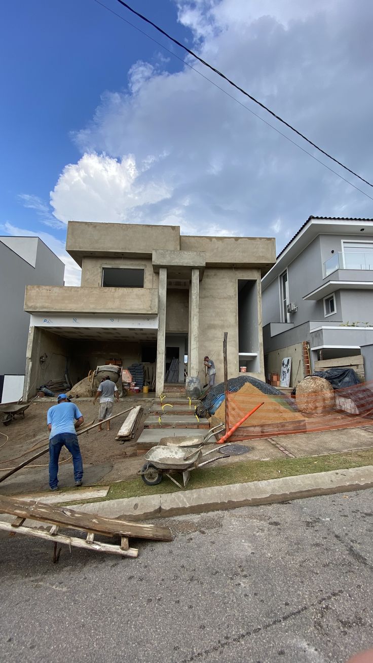 Construção de Piscina